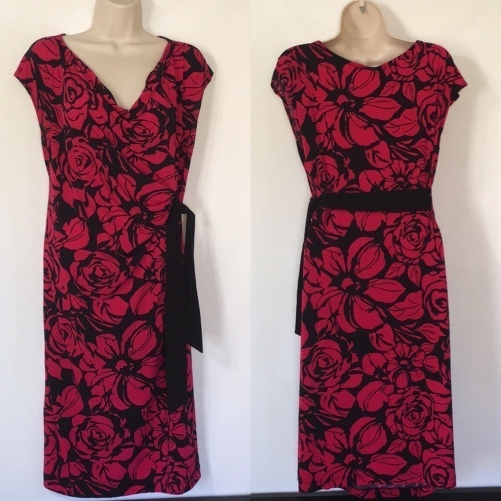 Motherhood Maternity Large Floral Print Dress. Size L. P/3/A1014/3